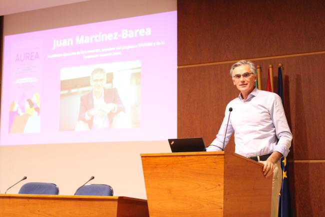 Juan Martínez-Barea ofreció una charla inspiradora a las participantes